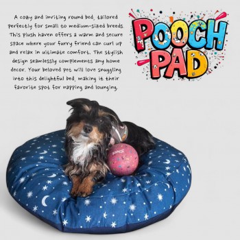 Pooch Pad dog bed in denim Pooch Pad dog bed in denim