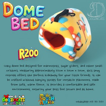 dome bed for marmosets and sugar gliders dome bed for marmosets and sugar gliders