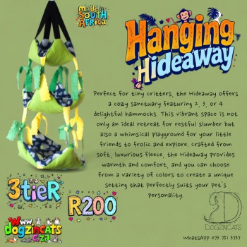 hanging hideaway for Marmosets and Sugar Gliders hanging hideaway for Marmosets and Sugar Gliders