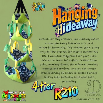 hanging hideaway for Marmosets and Sugar Gliders hanging hideaway for Marmosets and Sugar Gliders