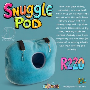 Snuggle Pod for marmosets and sugar gliders Snuggle Pod for marmosets and sugar gliders