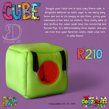 Cube for marmosets and sugar gliders Cube for marmosets and sugar gliders
