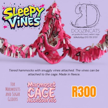 Sleepy Vines for Marmosets and Sugar Gliders Sleepy Vines for Marmosets and Sugar Gliders