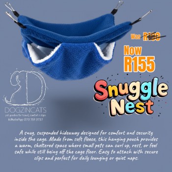 Snuggle Nest for marmosets and sugar gliders Snuggle Nest for marmosets and sugar gliders
