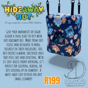 hideaway hut bed for marmosets and sugar gliders hideaway hut bed for marmosets and sugar gliders