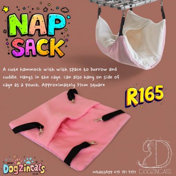 Nap sack for marmosets and sugar gliders Nap sack for marmosets and sugar gliders