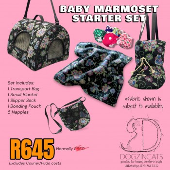 Baby Marmoset Monkey Starter Set Baby Marmoset Monkey Starter Set